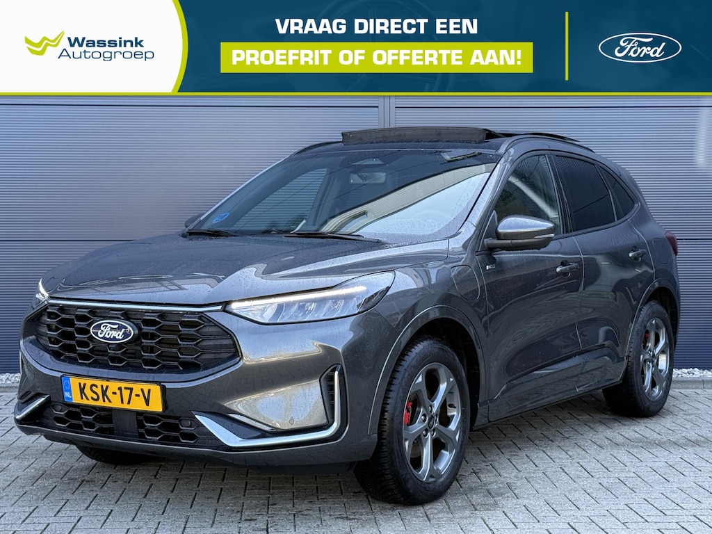 Ford Kuga 2.5 PHEV Sound Edition | Navigatie | Schuifdak | Draadloze telefoonlader | Stoelverwarming | Trekhaak | Lage kmstand!