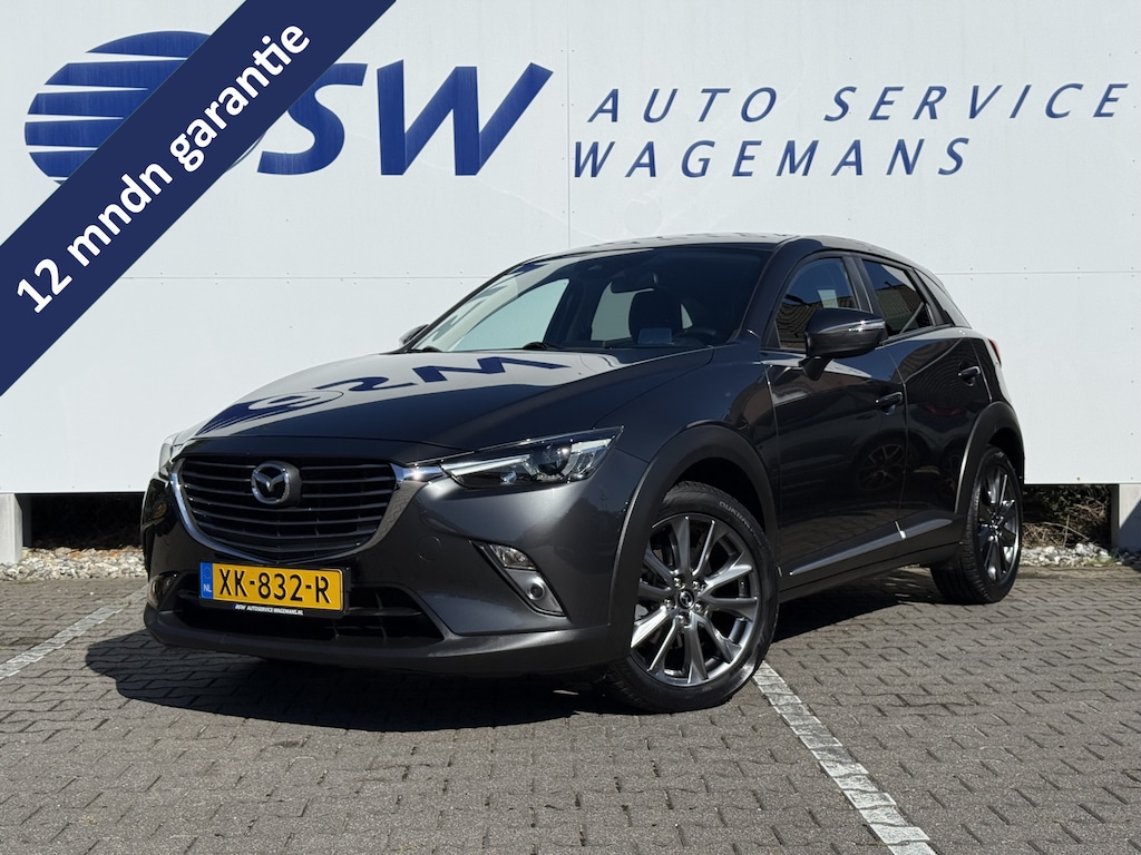 Mazda CX-3 2.0 SkyActiv-G 120 GT-M | Leder | Memory | Leder | Camera | 18 inch