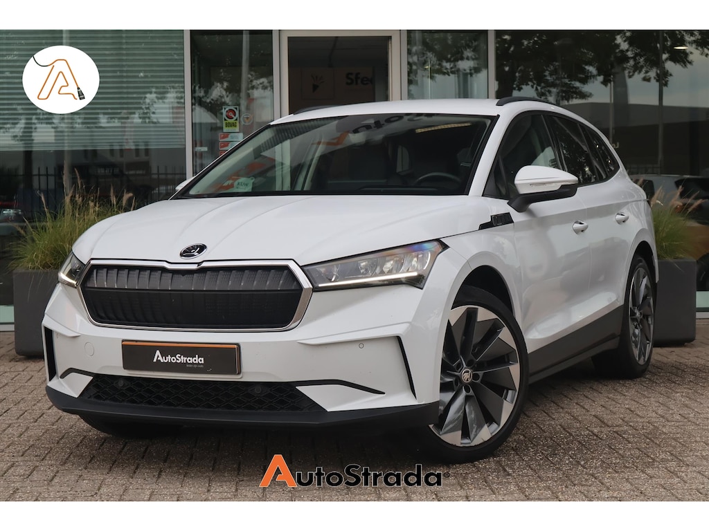 Skoda Enyaq Iv 60 Elektromotor 180pk SoH 91% | Virtual | Navigatie | LED | Camera | Cruise | Climate | Carplay |