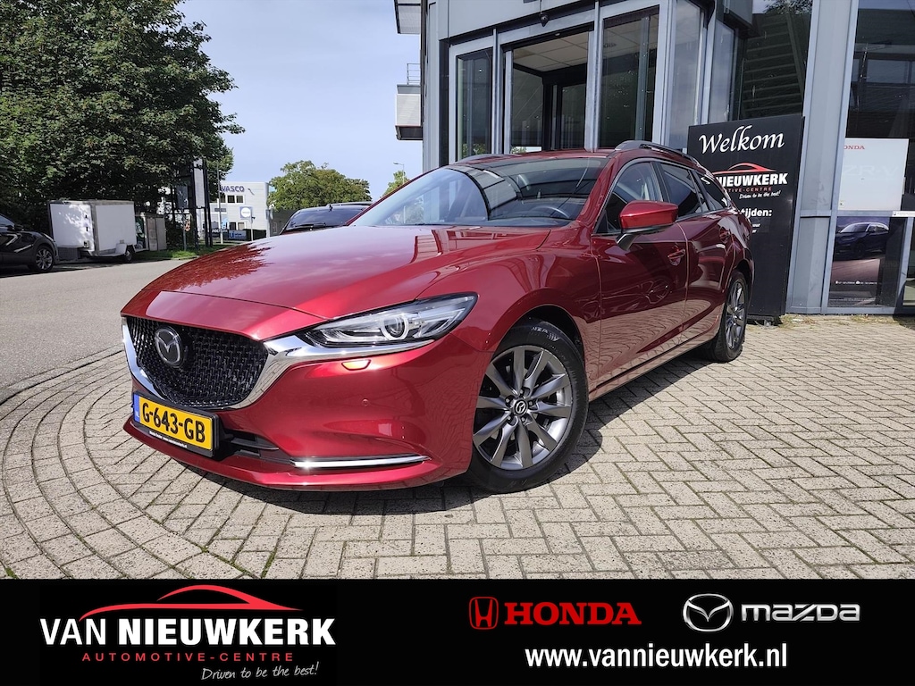Mazda 6 Sportbreak 2.0 SKYACTIV-G 165PK Automaat Comfort | Navi | Airco | LM Velgen| Camera| dealer onderhouden