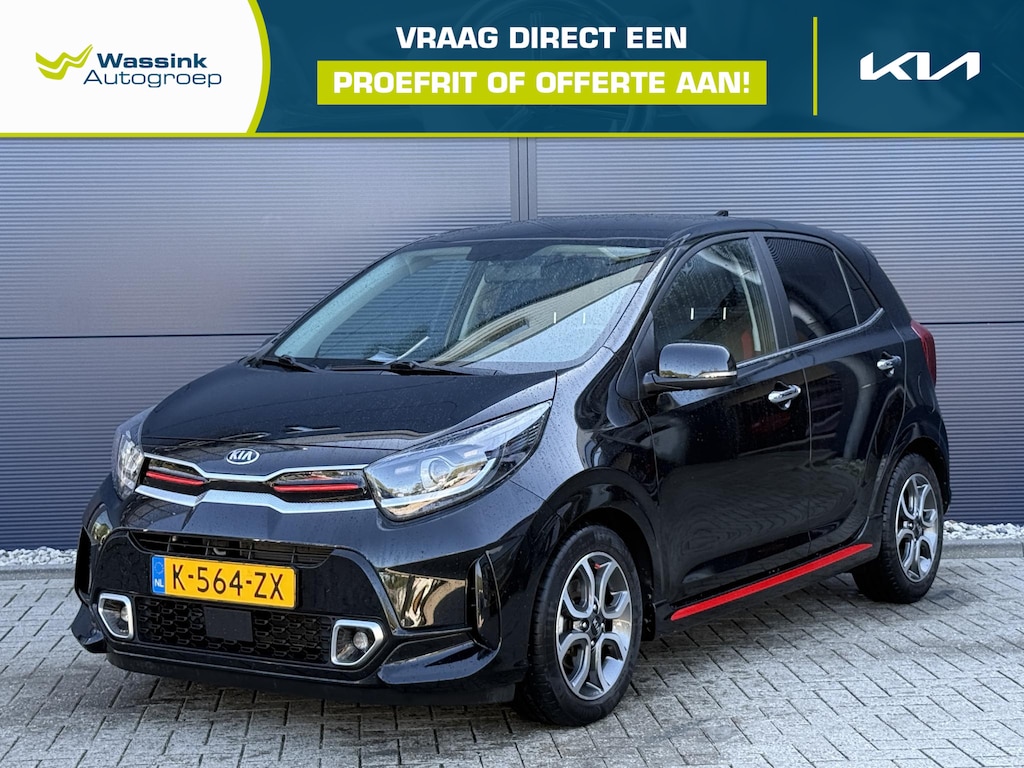 Kia Picanto 1.0 DPi GT-Line | Navigatie | Apple Carplay/Android Auto | DAB | Camera | Cruise Control | Climate Control | Lage kmstand!