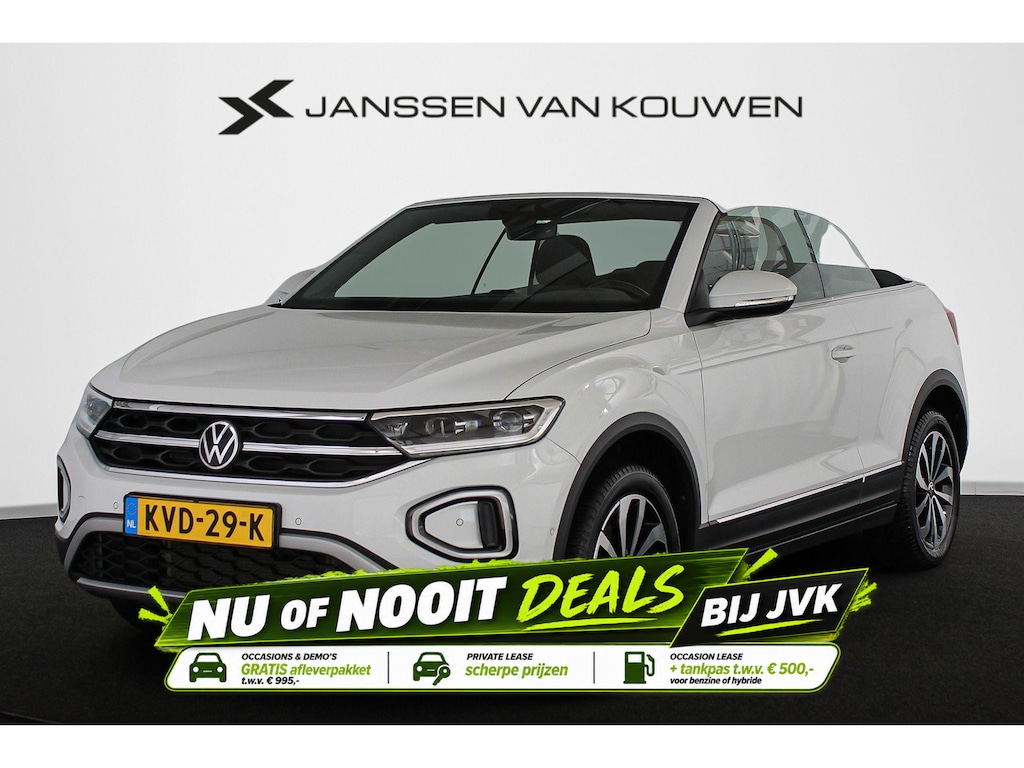 Volkswagen T-Roc Cabrio 1.0 TSI Style Stoel-Stuurverwarming Apple CarPlay