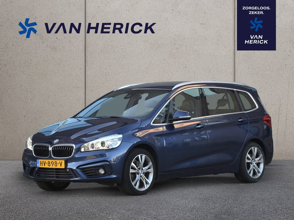 BMW 2-Serie Gran Tourer 218i Sport 7p. | Panoramadak | Trekhaak | Leder | PDC