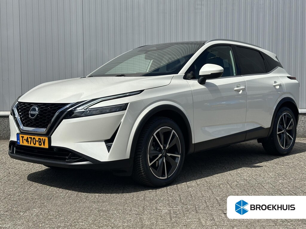 Nissan Qashqai 1.3 MHEV Tekna / Trekhaak (1400KG Trekgewicht) / Panoramadak / 360 graden camera / Adaptieve Cruise Control / Head Up display /