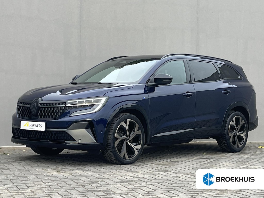 Renault Espace E-Tech full hybrid 200 esprit Alpine 5p. / Panoramadak / 360 Graden Camera / Elektrisch Verstelbare Bestuurdersstoel met Massage & Geheugen / Adaptief Cruise Control / Stoel- Stuur & Voorruitverwarming /