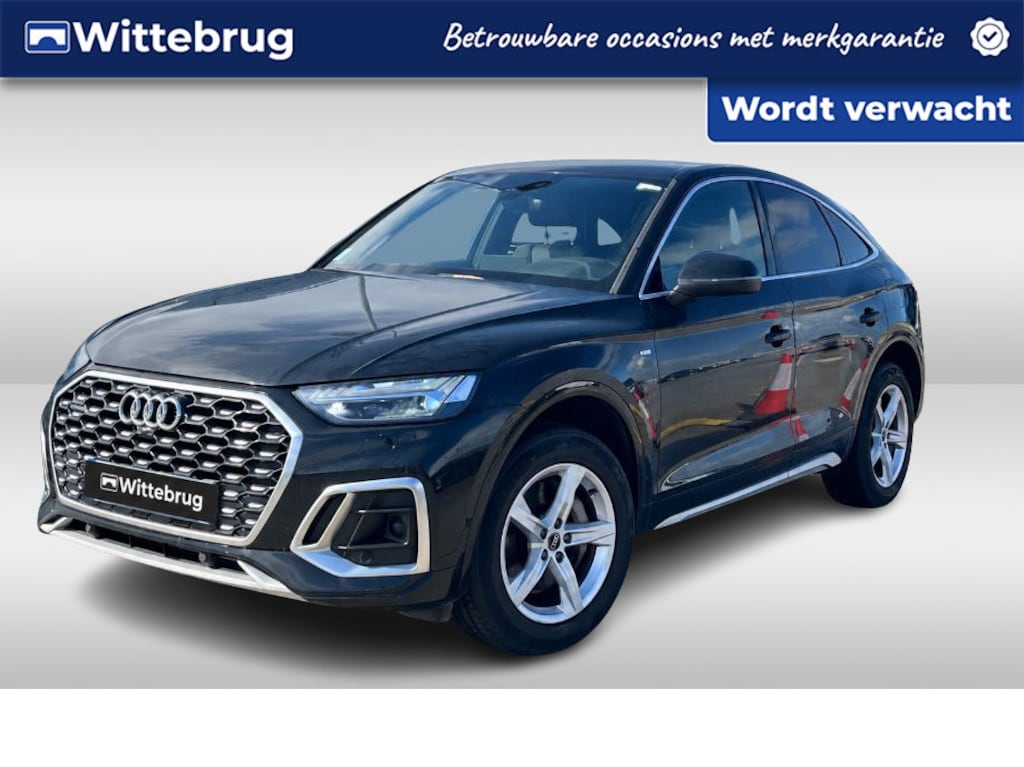 Audi Q5 Sportback 55 TFSI e 367PK S-Tronic Quattro S edition / Sport stoelen / Matrix / Achteruitrijcamera / virtual cockpit plus / 19'' LMV