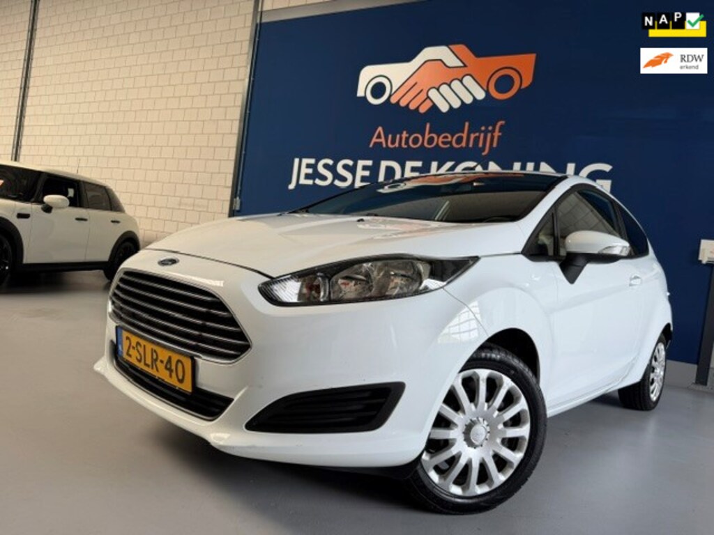 Ford Fiesta 1.0 Style,bj.2013, wit, NAP met 204.975 km. APK tot 05-2027.