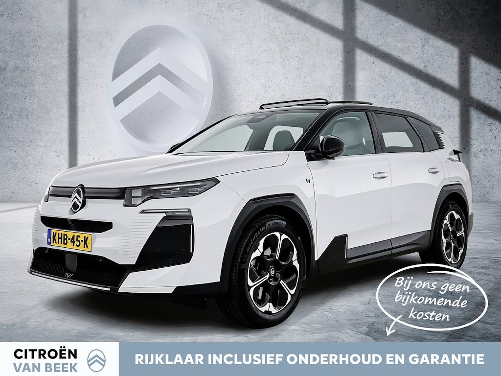 Citroën C5 Aircross Plug-In Hybrid 195pk Automaat Max | Demo | Rijklaar | tot 8 jaar garantie | Ambiance hype grey met advanced comfort seats | afneembare trekhaak | Panoramadak |