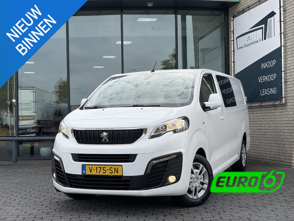 Peugeot Expert 2.0 BlueHDI 120*DUBBEL CAB*HAAK*CAM*ECC*CRUISE*6-P