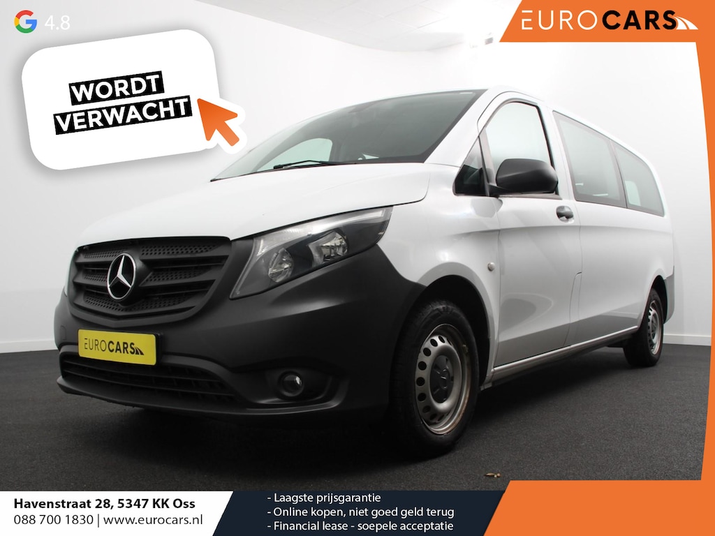 Mercedes-Benz Vito Tourer 114 CDI Automaat Pro L3 8persoons PERSONENBUS incl. BTW/ incl. BPM Navigatie Airco Cruise Control