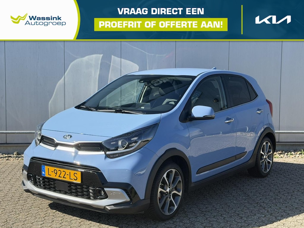 Kia Picanto 1.0 T-GDi X-Line 5p | Navigatie | Climate Control | Parkeersensoren | Camera | Cruise Control | Apple Carplay | Android Auto | Stoelverwarming | Stuurverwarming |