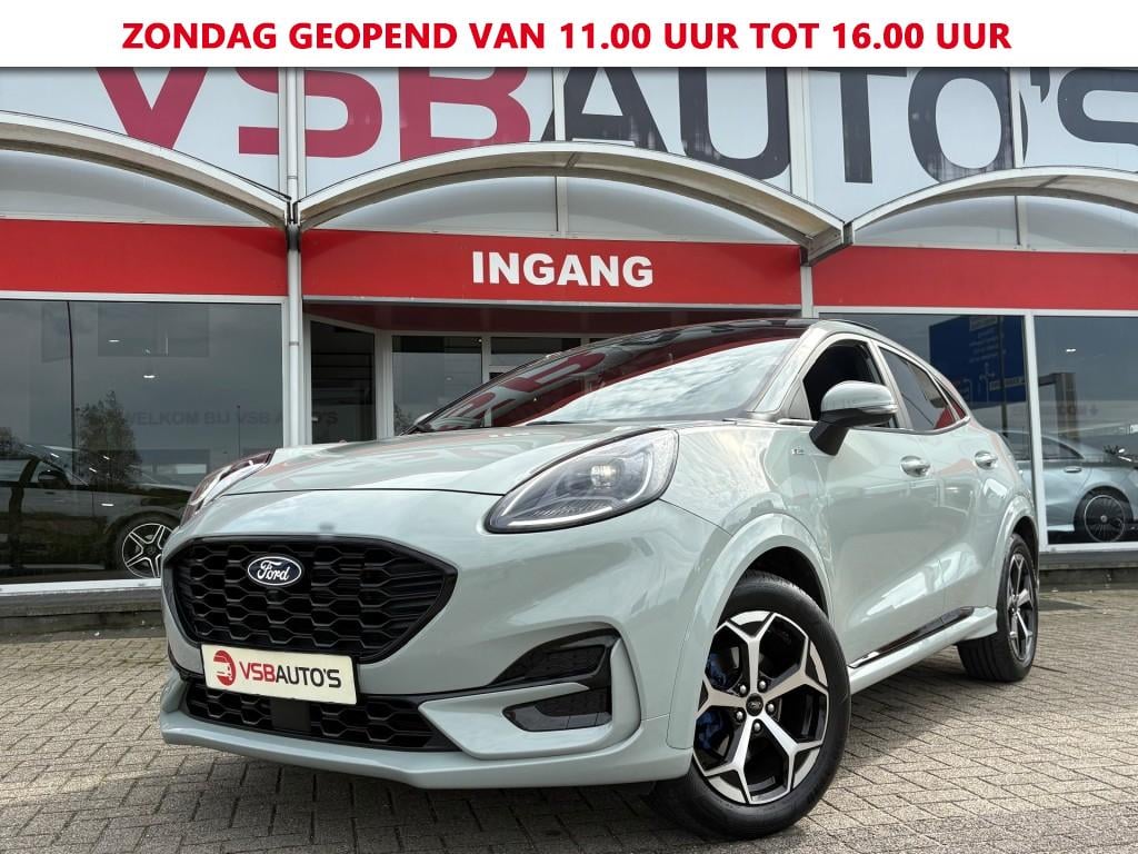 Ford Puma 1.0 ECOBOOST HYBRID 155PK AUT. PANO-DAK TREKHAAK CARPLAY NAVI CAMERA FACELIFT