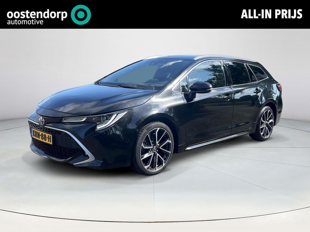 Toyota Corolla Touring Sports 2.0 Hybrid Premium | Elektrische klep | Lederen bekleding | 18 inch LM-velgen | Inparkeerhulp |