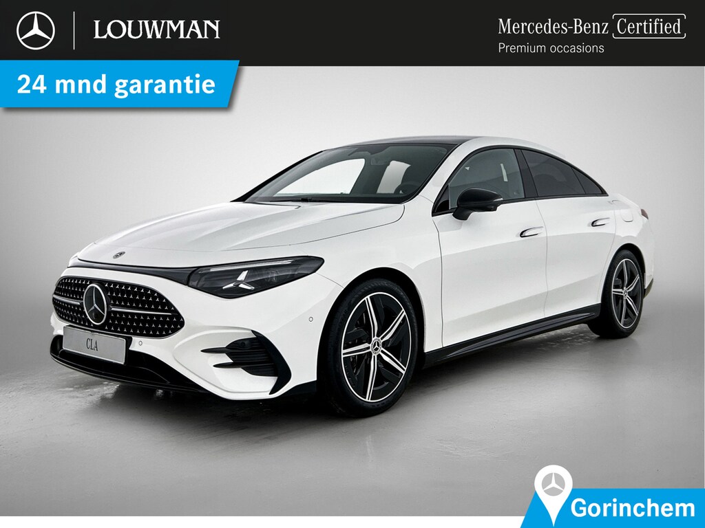 Mercedes-Benz CLA 180 Business Solution AMG | Premium pakket | Nightpakket | Trekhaak | MBUX Superscreen | Adaptieve cruisecontrol | Memorypakket | THERMOTRONIC | KEYLESS-GO comfortpakket |