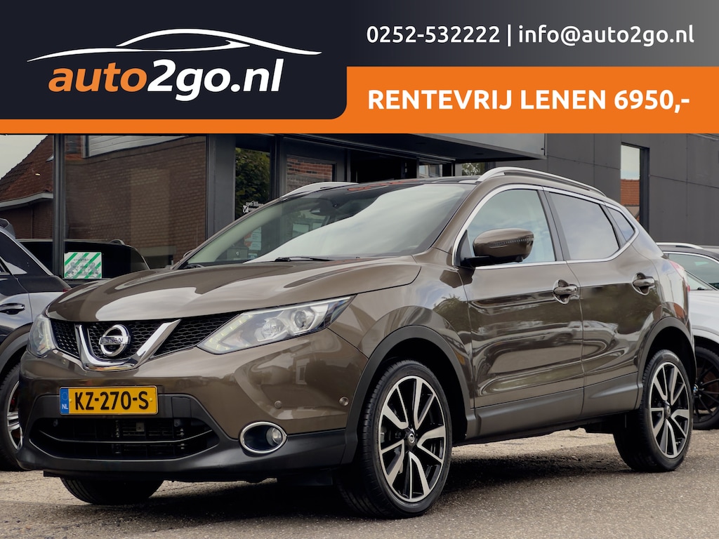 Nissan Qashqai 1.2 AUT TEKNA PANODAK LEDER NAVI CAMERA LED LMV PDC
