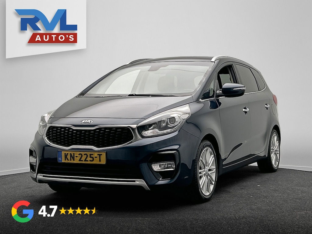 Kia Carens 1.6 GDi ExecutiveLine | 7-Persoons | Origineel NL | Dealer Ondr. | Leder| Stoel/Stuur Verwarming | Carplay | Trekhaak |