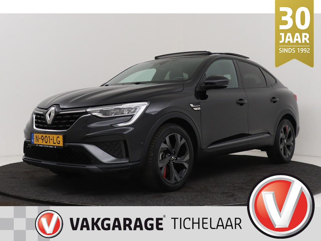 Renault Arkana 1.6 E-Tech Hybrid 145 R.S. Line | Org NL | Panoramadak | Carplay | Camera | Adap. Cruise | Leer | Stoelverwarming |