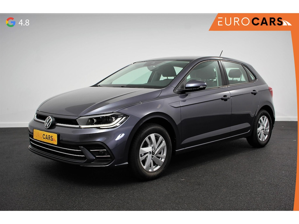 Volkswagen Polo 1.0 TSI DSG Style Navigatie Climate Control Cruise control adaptive Parkeer sensoren Led Dab Lichtmetalen Velgen Digitale Cockpit