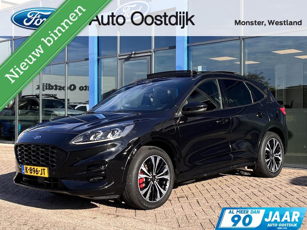 Ford Kuga 2.5 PHEV ST-Line X 225PK Elek. Trekhaak Panodak Winterpack Adaptieve Cruise Camera Head-Up B&O Navi Keyless 19'' Velgen Climate Privacy Glass *1200KG Trekgewicht*