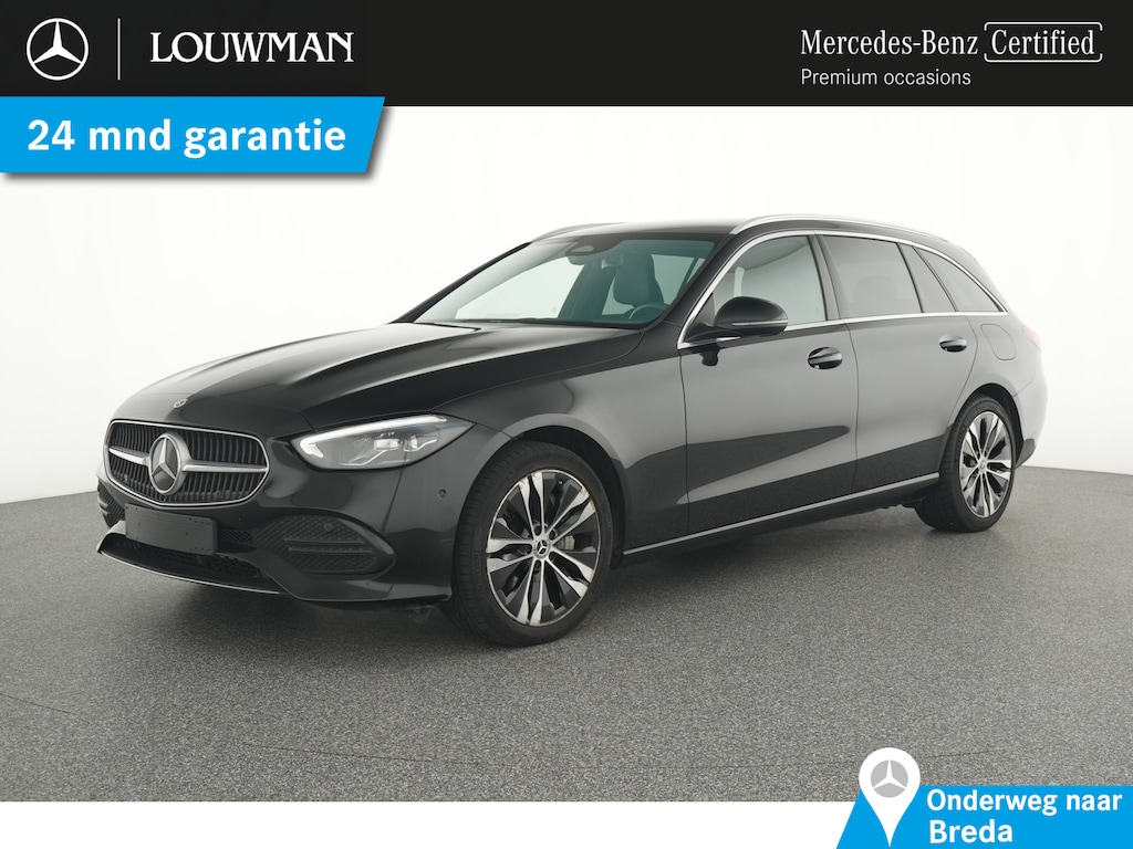 Mercedes-Benz C-klasse Estate 300 e Plug-In Hybride Trekhaak | Panorama Schuif-Kanteldak | Memory Stoelen | Ledkoplampen | Dodehoekassistent. Inclusief 24 maanden MB Certified garantie voor Europa.
