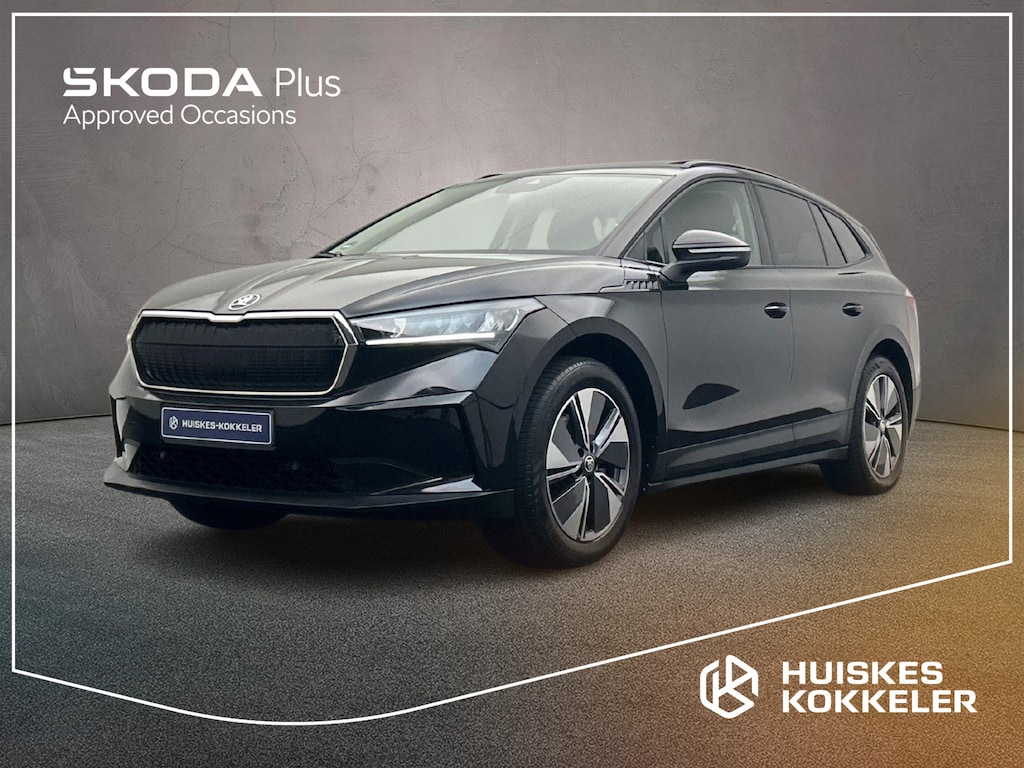 Skoda Enyaq iV 148pk Automaat Panoramadak, Adaptive cruise control, Navigatie, Airco, Stoelverwarming, Parkeersensor achter, DAB, App connect, LED verlichting, Keyless start