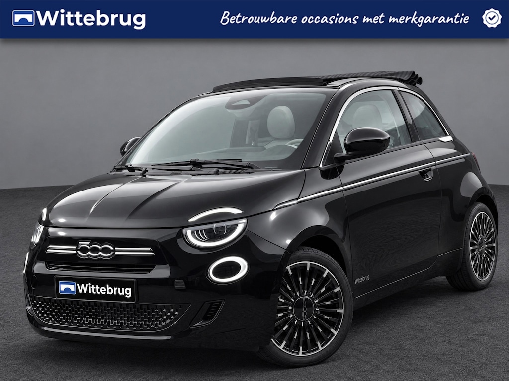 Fiat 500 1.0 Hybrid La Prima Prachtige Cabrio !! FULL OPTIONS !!!