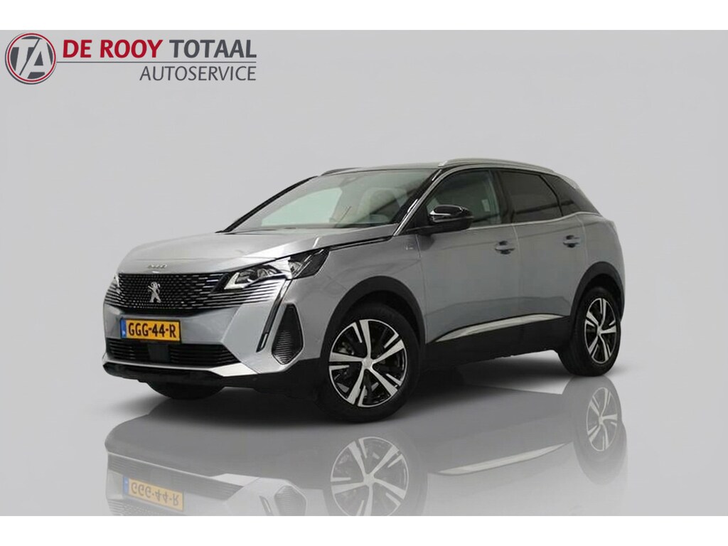 Peugeot 3008 1.2 PureTech GT 131PK | 9.000KM!!! | AUTOMAAT | RIJKLAAR | ELEC-ACHTERKLEP | DEELS LEER | CARPLAY