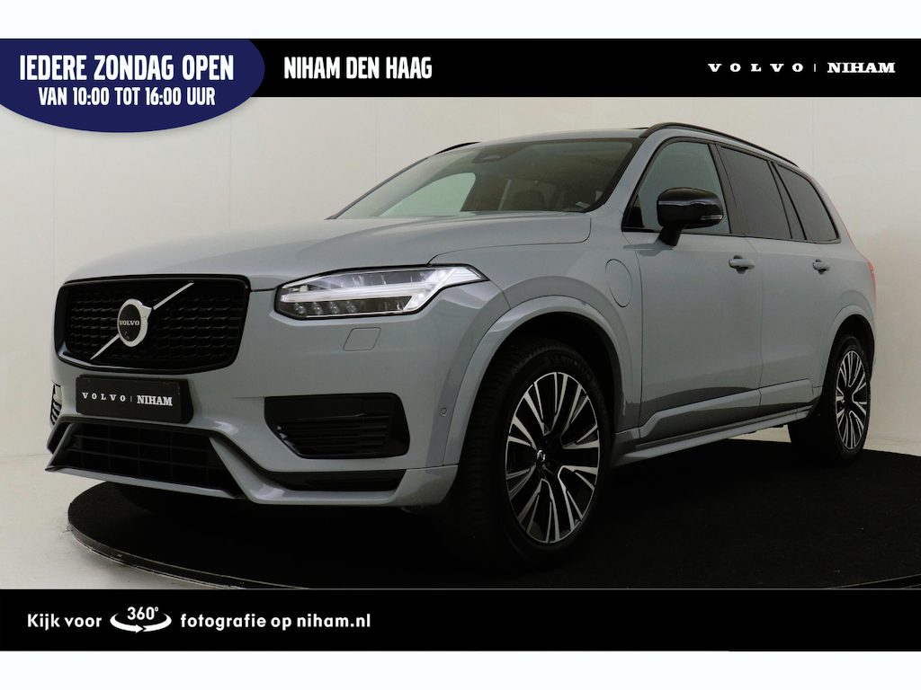 Volvo XC90 T8 RECHARGE AWD ULTRA DARK -PANO.DAK|HARMAN/KARDON|360°CAM|HEAD-UP DISP.|POWER-SEATS|PRIVACY.GLAS|TREKHAAK|20"|SoH:100%