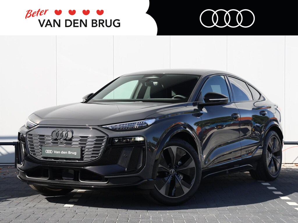 Audi Q6 Sportback e-tron S edition performance 100 kWh | Elektr. stoelen + memory | Bijrijderscherm | Stuurverw. | 360° camera | Stoelverw. v+a |