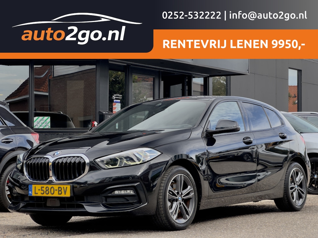 BMW 1-Serie 118i AUT7 HIGH EXECUTIVE SPORT-LEDER NAVI CAMERA DIGI-DASH APPLE-CARPLAY LED LMV PDC