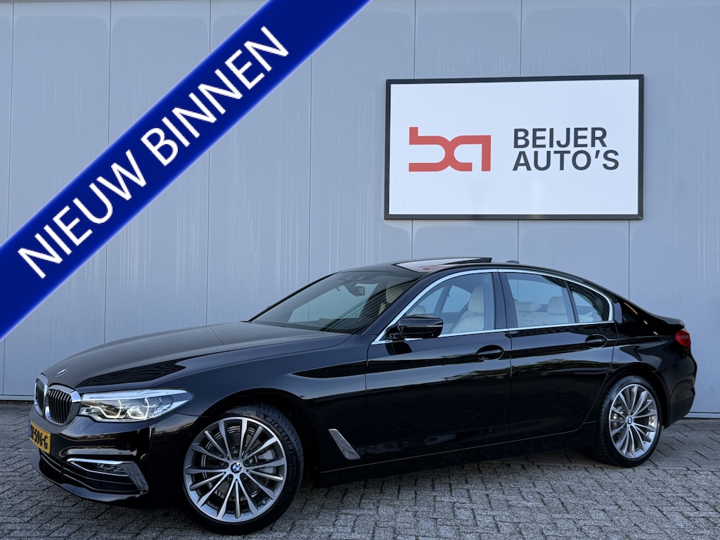 BMW 5-Serie 520i Corporate Lease High Executive Automaat Schuifdak/Apple Carplay.