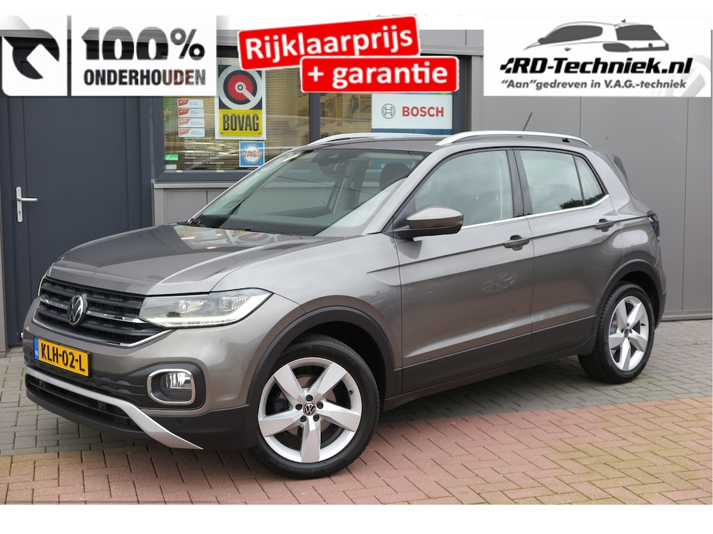 Volkswagen T-Cross 1.0 TSI 110pk DSG Style, Led, Virtual Cockpit, Navigatie, Stoelverwarming, DAB+ ,Carplay ,etc .