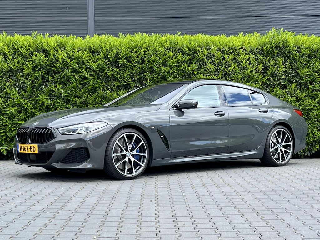 BMW 8-serie Gran Coupé 840i High Executive, NL AUTO, NAP, M-PAKKET, PANORAMADAK, LASER-KOPLAMPEN, ADAPTIEVE CRUISE, LANE ASSIST, CLIMATE CONTROL, STOEL/STUUR/ACHTERBANKVERWARMING, INDIVIDUAL, ELEKTRISCH STUUR, LICHTMETAAL 20"