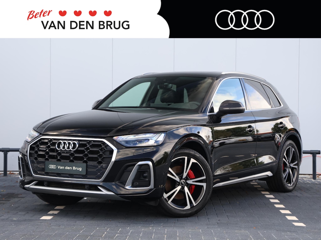 Audi Q5 55 TFSI e S edition Competition | Pano | Dodehoek detectie | Elektr. stoelen + memory | Trekhaak | Luchtvering | 360° camera |