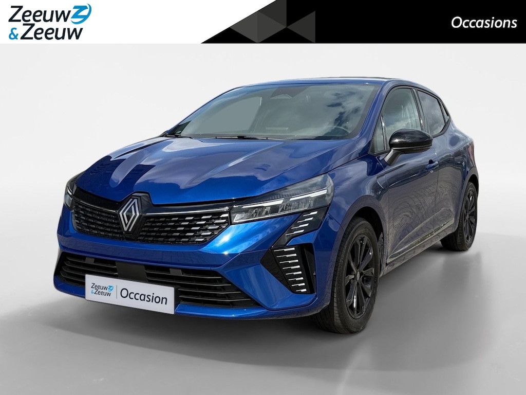 Renault Clio 145PK E-Tech Full Hybrid Techno Automaat | Digital Cockpit | 9,3" Navi | Climate Control | Apple CarPlay/Android Auto | Camera | Cruise Control | Armsteun | Lichtmetalen Velgen Hoogglans Zwart |