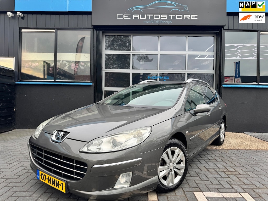 Peugeot 407 SW 1.8 ST Pack Business Intro 2e Eig Dealer onderhouden Pano dak navi airco trekhaak cruise pdc