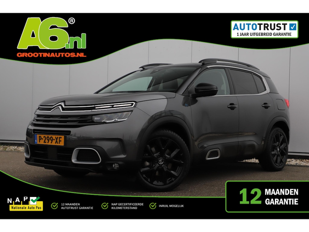 Citroën C5 Aircross 1.6 Plug-in Hybrid 225 Business Plus Automaat 19 inch LMV Half Leder Navigatie Achteruitrijcamera Carplay android