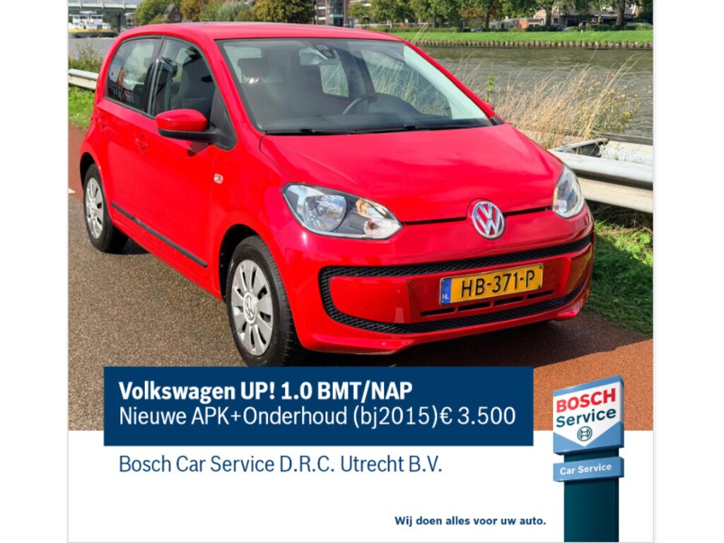 Volkswagen Up! 1.0 bmt/nap Nieuwe apk+onderhoud (bj2015)