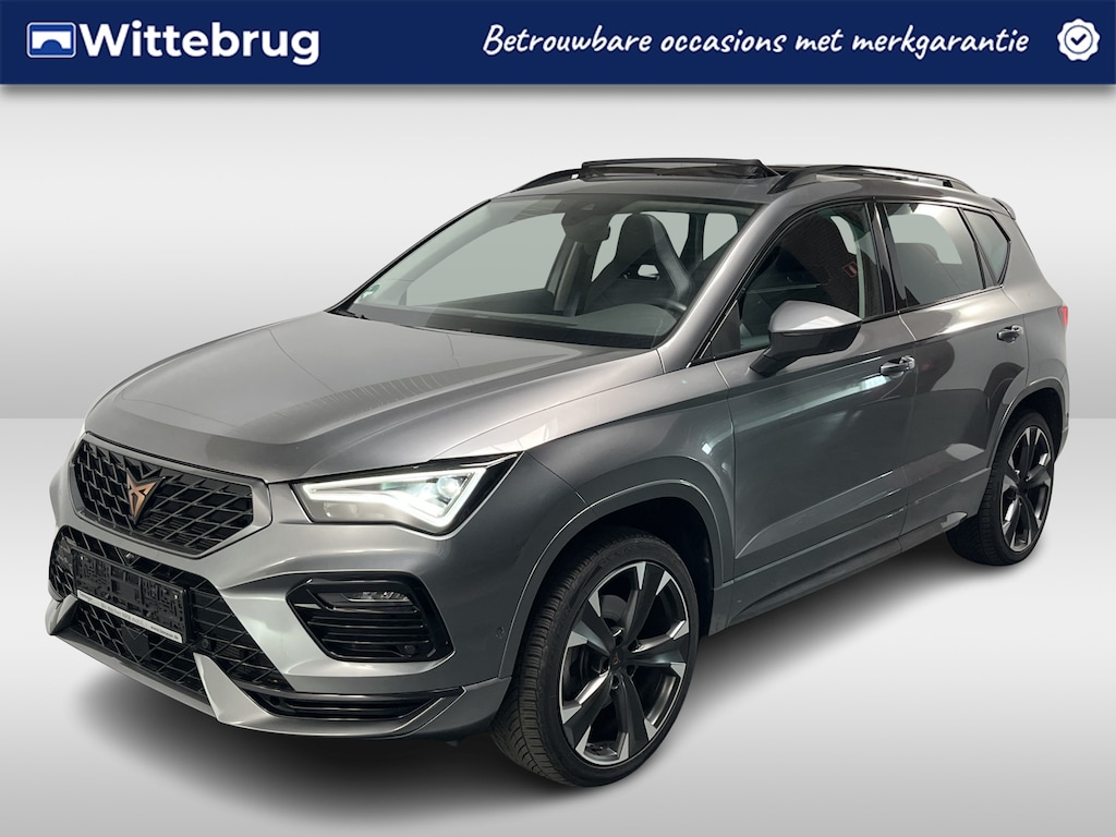 CUPRA Ateca 1.5 TSI Performance / AUTOMAAT/ PANO/ CAMERA/ STUUR+STOELVERWARM./ MEMORY SEAT/ CRUISE/ FULL LINK/ KEYLESS/ ELEK.ACHTERKLEP/ DIGITAL DASH/ RIJ-MODI/ NAVI/ DAB/ CLIMA/ LED