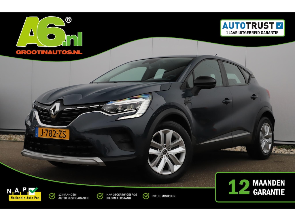 Renault Captur 1.0 TCe 100 Bi-Fuel Zen 101PK Navigatie Carplay Android Bluetooth Airco Cruise Control Rijstrooksensor