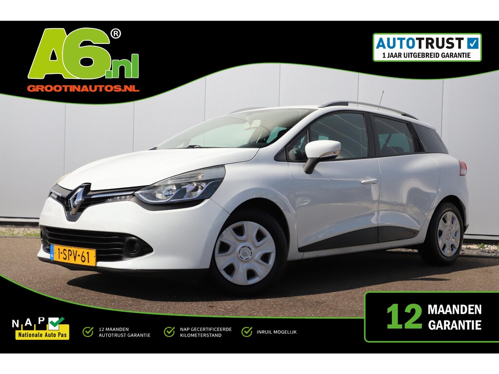 Renault Clio Estate 1.5 dCi ECO Expression Nieuwe DB Riem Navigatie Cruise Airco Bluetooth Parkeersensor