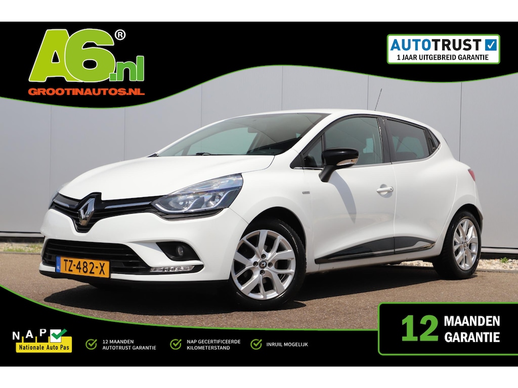 Renault Clio 0.9 TCe Limited Trekhaak Navigatie Airco Cruise Control Bluetooth Donkere Ramen Parkeersensor