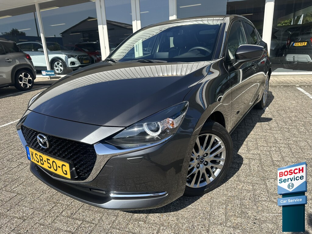 Mazda 2 1.5 Skyactiv-G Luxury | Leer | Apple/Android | Stoel- en stuurverwarming | PDC | Cruise | ECC | Navi