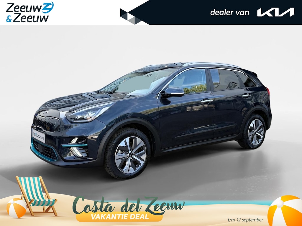 Kia Niro EV e-Niro ExecutiveLine 64 kWh | NAVI | CAMERA | LEDER | SCHUIFDAK | TREKHAAK | STUUR & STOELVERWARMING | ETC...