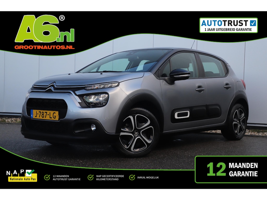 Citroën C3 1.2 PureTech Feel Navigatie Carplay Android Climate Cruise Control Parkeersensor Rijstrooksensor