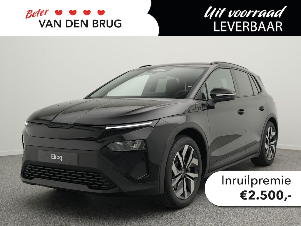 Skoda Elroq 85 Sportline | Trekhaak | Stoelverwarming | Camera | Adaptieve cruise control | Stuurwielverwarming