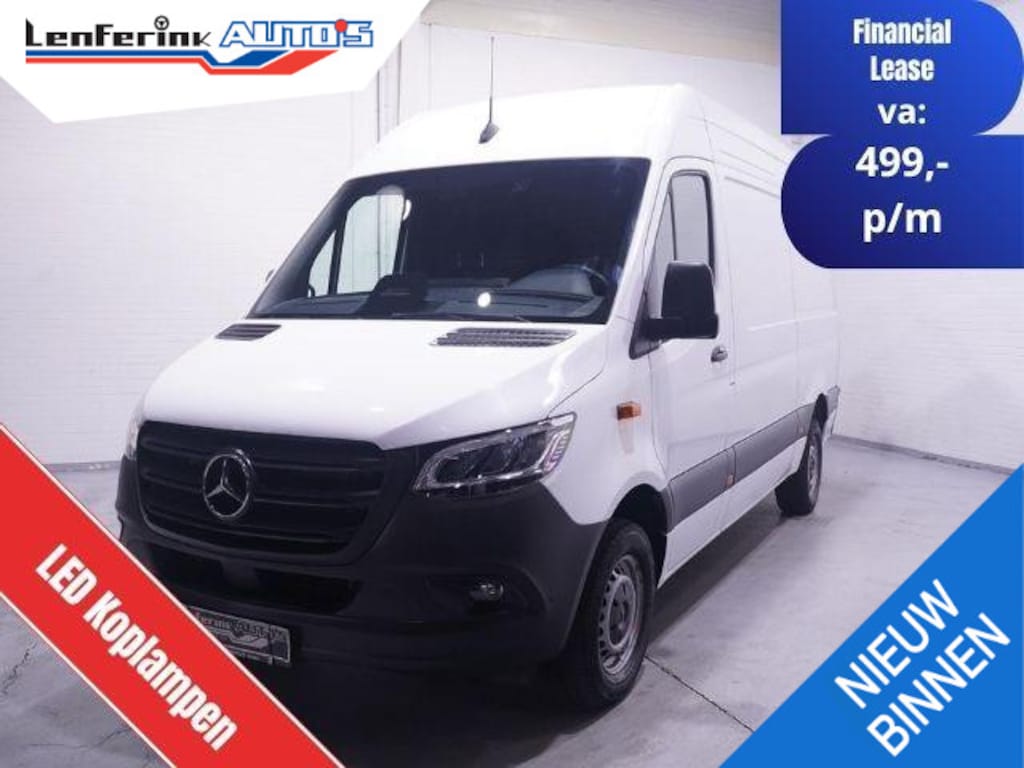 Mercedes-Benz Sprinter 317 CDI 170 pk Aut. Pro Nwe Model L2H2 LED Koplampen, Navi, Laadruimte Pakket, PDC V+A, 3-Zits
