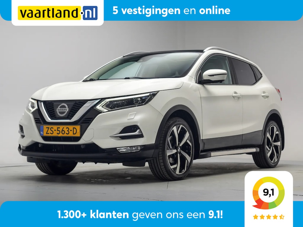 Nissan Qashqai 1.2 Tekna [ Panoramadak Cruise Half leder Navigatie]