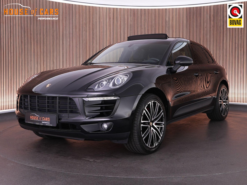 Porsche Macan S 3.0 340pk |Techart sportuitlaat|panoramadak|luchtvering|Apple Carplay|Bose|adaptief onderstel|sportstoelen 18-voudig|elektrische achterklep|21"|