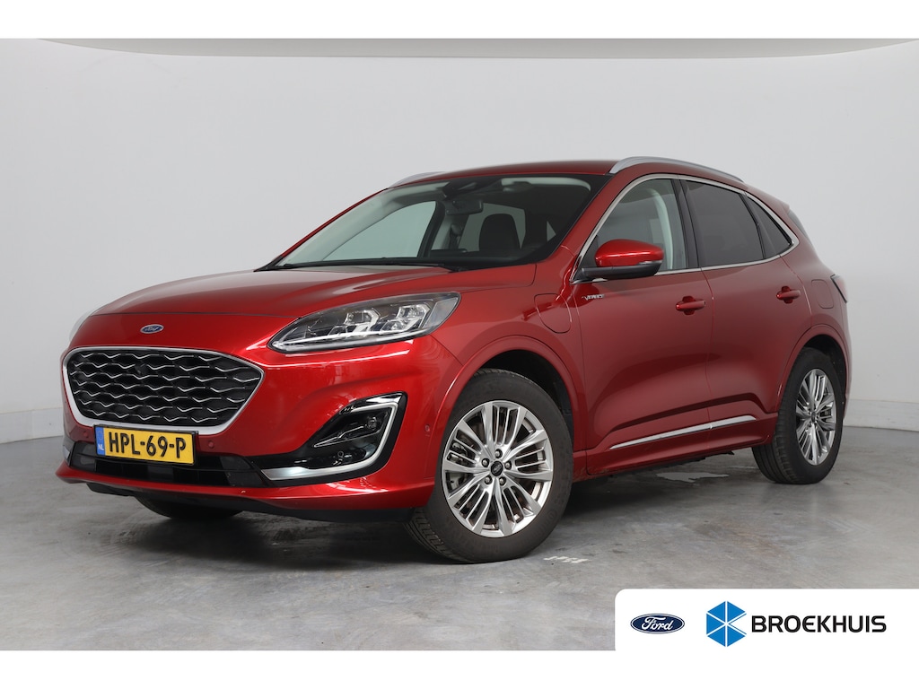 Ford Kuga 2.5 PHEV Vignale | Dealer Onderhouden | Trekhaak wegkl. 1.500kg | Adaptive Cruise | Stoel-/stuurverwarming | Camera's | Leder | Elektr Stoel + mem | B&O Audio